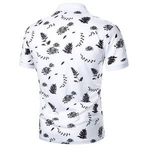 Polo T-shirt pour homme personnalisé avec logo/couleurs, sublimation, vêtement décontracté, anti-rides, respirant, confortable - Product Image 2