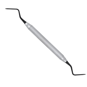 Instrument chirurgical dentaire en acier inoxydable Heidbrink 13/14 noir pour l'élimination des fragments radiculaires, outil de chirurgie buccale réutilisable - Product Image 2