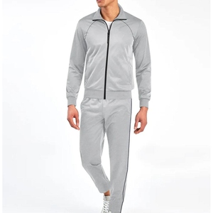 Ensemble de survêtement d'hiver personnalisé OEM pour hommes grandes tailles, sweat à capuche en polaire et pantalon de survêtement, séchage rapide, respirant, écologique, vêtements de sport - Product Image 1