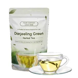 Bulk Premium Quality Support Customization Rich In Antioxidants 100% Real Darjeeling Green Tea