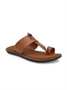 Men's Leather Slipper Breathable Anti Slip Walking Sandals Daily Wear <b>by</b> Asken Atelier - Product Image 6
