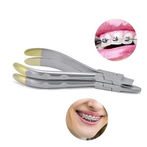 1 Pieza de Instrumentos Quirúrgicos BAFA BSI-FC-7563, Alicates Manuales de Ortodoncia Tipo Pico de Pájaro para Formar y Doblar Lazos, para Clínica - Product Image 1