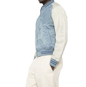 Chaqueta Varsity de Satén para Hombre, Chaqueta de Piloto con el Mejor Material, Chaqueta Casual de Nylon con Cierre y Bolsillos - Product Image 2