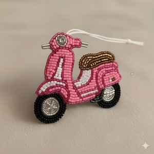 Collar con Colgante de Cuentas de Resina Vintage, Estilo Artesanal, para Mujer, Estilo Playero Chic, Talla Grande - Product Image 2