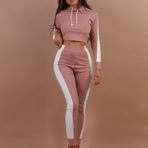 Conjunto Deportivo de Mujer con Cremallera, Diseño Personalizado con Bordado, Transpirable, Talla Grande XL, 100% Algodón, Venta Directa de Fábrica, Ideal para Invierno - Product Image 6