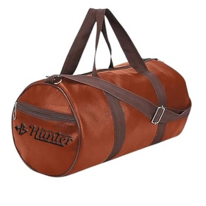 Sac de voyage en cuir marron sac de sport en cuir de vachette en cuir véritable hommes grande capacité sac à bandoulière de voyage - Product Image 3