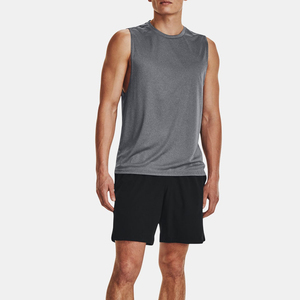 Débardeur de sport pour homme grande taille, séchage rapide, respirant, écologique, anti-UV, 100% coton, personnalisable, service OEM, maille tricotée - Product Image 1