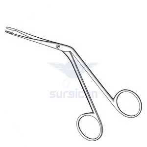   Pinzas para Polipos de Oído de 14 cm (5-1/2 Pulgadas), Modelo Regular, Acero Inoxidable, Instrumento Quirúrgico ORL para la Extracción de Polipos de Oído - Product Image 5