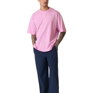 T-shirt décontracté uni pour homme, personnalisable en gros, respirant, léger, confortable, à manches courtes, pour le quotidien, anti-boulochage - Product Image 5