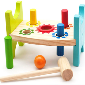 Camion grue en bois artisanal avec flèche et crochet mobiles pour des jeux créatifs. Qualité disponible à prix de gros. - Product Image 6