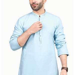 Traje Shalwar Kameez para hombre, fácil de lavar, de alta calidad, a la moda, talla adulta, ropa informal, kameez salwar para hombre en venta - Product Image 4
