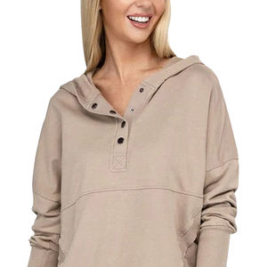 Sudaderas con Capucha para Mujer de Alta Calidad, Estilo Vintage, Lavado Ácido, Talla Grande, Precio al por Mayor, Transpirables - Product Image 6