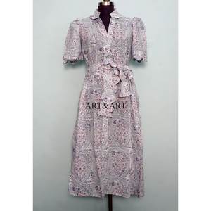 Custom Wholesale Fashion <b>Women</b> <b>Dress</b> short sleeve Floral Print Casual Sundress Ladies <b>Dresses</b> Maxi Beach <b>Dress</b> <b>for</b> Girls & Woman - Product Image 1