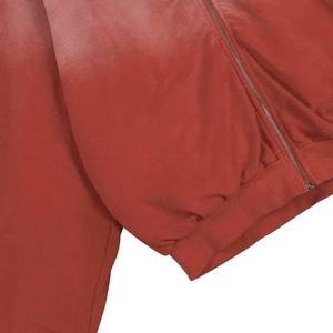 Sudadera con capucha y cremallera completa para hombre, estilo lavado ácido descolorido por el sol, a la moda 2026 - Product Image 5