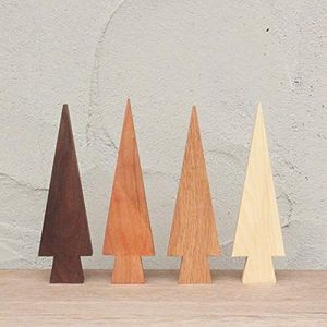 Handmade Natural Wooden Christmas <b>Tree</b> Decorative Tabletop Christmas <b>Tree</b> for Home Office Dining Table Holiday Party Christmas - Product Image 2