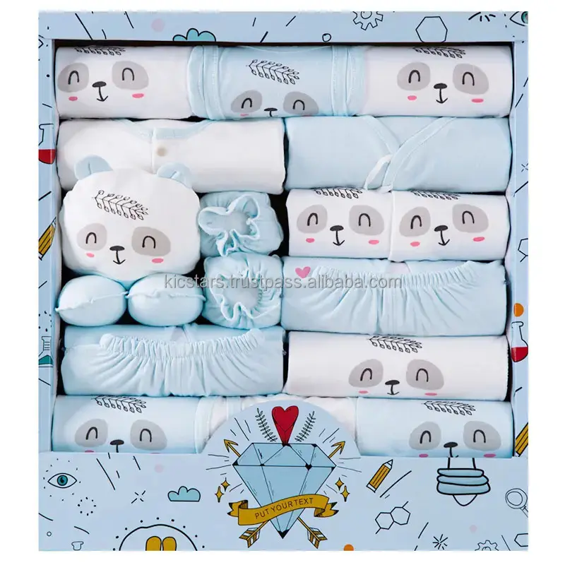GOTS OEKO TEX ได้รับการรับรองผ้าฝ้ายอินทรีย์ 100% ชุดทารกแรกเกิดชุดเด็กทารกผู้ผลิตผลิตภัณฑ์อื่นๆ