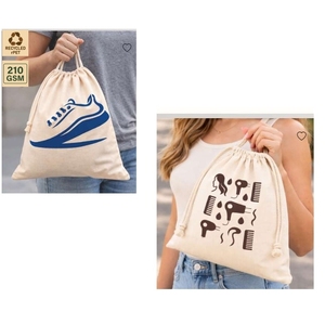 Bolsa de Lavandería Reutilizable de Tela de 210 GSM, 40x30 cm, Plana, con Logotipo Personalizado, Venta al Por Mayor, OEM, Marca Privada, Modelo SS550A - Product Image 1
