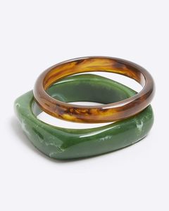 กำไลเรซิ่นคลาสสิกสำหรับผู้หญิง สร้อยข้อมือ เครื่องประดับทำมือ ดีไซน์ทันสมัย ของขวัญสำหรับงานปาร์ตี้ ลดราคาสำหรับผู้หญิง - Product Image 1