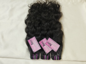 Cabello Humano Remy Sin Procesar del Templo de Chennai, Cabello Natural Rizado con Cutícula Alineada, 100 Gramos, Cabello Rizado Indio Natural del Templo, Fabricante - Product Image 1