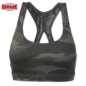 Women's Medium Support Cross Back Wirefree Removable Cups Sport Bra Tops Freedom Seamless Yoga Running Sports Bras - Product Image 4