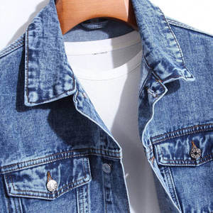 Veste d'hiver classique en jean pour homme – Manteau décontracté et tendance, chaud et confortable pour la saison froide quotidienne - Product Image 4