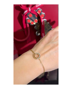 Rare Diamond Unisex Bracelet in 14K Yellow, White, and <b>Rose</b> <b>Gold</b> Tennis & <b>Bangle</b> Bracelet-Perfect Wedding Engagement - Product Image 2