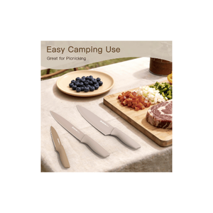 Set di 13 Coltelli da Cucina in Acciaio Inossidabile Antiruggine, Lavabili in Lavastoviglie, con 6 Lame - Product Image 3