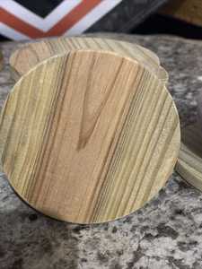 Wooden Round Coaster-Durable Handmade Classic Design for Kitchen Use <b>Drink</b> & Tea Cup Coaster - Product Image 4