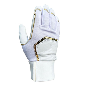 Custom New Arrival Customized Leather Baseball Batting Gloves Reinforced Palm Durable Batting Gloves Professional <b>Men</b> & Women - Product Image 2