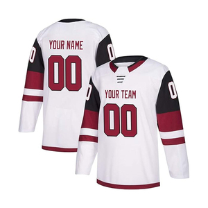 Maillot de hockey sur glace décontracté surdimensionné de haute qualité, meilleur prix avec technique d'impression du nom de l'équipe OEM - Product Image 2