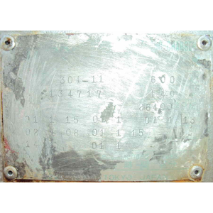 Turbocompresor Marino VTR304-11 (Usado) |   26400 RPM |   134717 |   BD |   Calidad Probada |   Buen estado, sin grietas - Product Image 3
