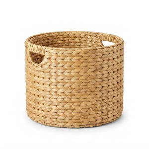 Handmade Woven Storage <b>Basket</b> Handmade Natural <b>Wicker</b> <b>Basket</b> Eco Friendly Home Organizer Wholesale Manufacturer Supplier - Product Image 1