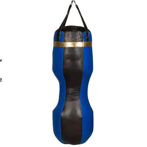Sacs de frappe de boxe personnalisables en cuir PU, sacs de frappe lourds pour l'entraînement de boxe et MMA, sacs de frappe non remplis avec chaîne - Product Image 1