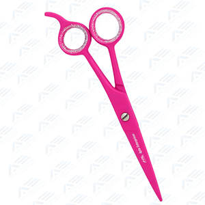 Ciseaux de coiffeur professionnels 6.5 pouces ciseaux de coupe de cheveux roses ciseaux de coiffeur de Salon japonais en acier inoxydable - Product Image 4