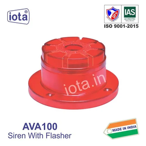 ไซเรนพลาสติก AV100 พร้อมไฟ LED สีแดง ยี่ห้อ Iota International รับประกัน 1 ปี - Product Image 3