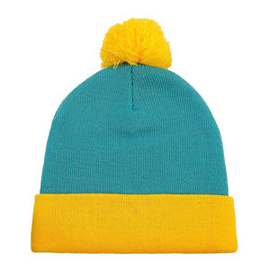 Bonnet ajustable confortable pour homme, logo personnalisé, bonnets d'hiver, 100% acrylique, unisexe adulte, tricoté à la machine - Product Image 2