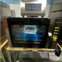 Four à pain intelligent de type plateau avec fonction de convection Turbochef Four à micro-ondes à convection à cuisson rapide avec fonction vapeur