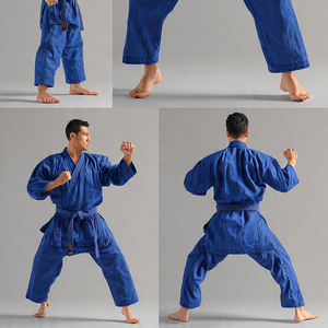 Uniforme de Karate Personalizado con Logotipo, Uniforme de Judo de Alta Calidad para Entrenamiento de Boxeo, Uniforme de Karate Unisex para Entrenamiento y Competencia - Product Image 4