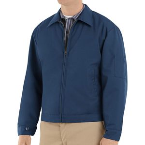 Chaqueta de Trabajo Personalizada para Hombre, Talla Grande, Azul Marino, Forrada con Acolchado, con Bolsillo Tipo Bandolera - Product Image 2