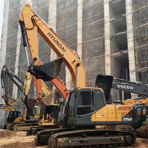 Excavadora Usada Hyundai 275LVS de 27.5 Toneladas, Marca Coreana Original, Excavadora Grande de Orugas, Procedente de Corea, Motor Yanmar de Segunda Mano - Product Image 1