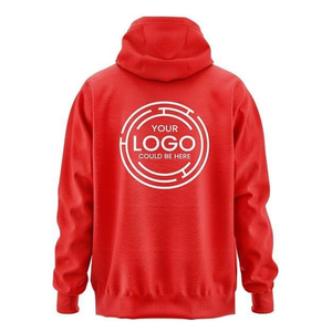 Sudadera con Capucha de Algodón Tejido Modernista — Textura de Punto Fino con Tecnología de Retención de Forma, Paneles Laterales Acanalados - Product Image 3