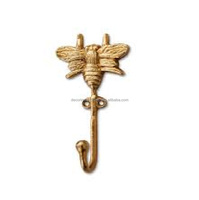 Fleur De Lis Fleur De Lys Symbole Décoratif Emblème Ornement Héraldique Finition En Laiton Ton Argent Finition Antique Petit Écologique