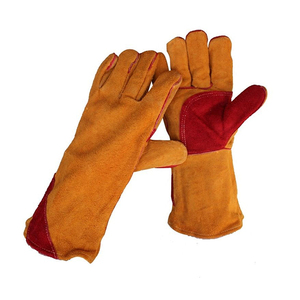Guantes de Soldadura Resistentes al Calor y al Fuego, de Cuero Vacuno de Primera Calidad, con Dedos Completos, Personalizados para Hombres y Mujeres, Guantes de Seguridad Laboral - Product Image 5