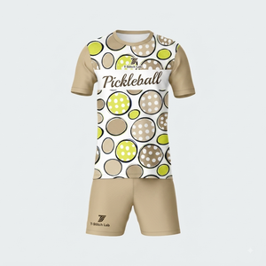 Fashion Sport Pickleball Uniform Short Sleeve <b>Pickle</b> Ball Casual Team Uniforms Moisture Wicking Athletic Fit Breathable - Product Image 2