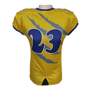 American Football Jersey Quick Dry Moisture Wicking Polyester Mesh Football Jersey American Football Jersey Custom Teamwear - Product Image 2