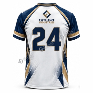 Camiseta de Fútbol Personalizada, Camiseta de Fútbol Transpirable, Ropa Deportiva Ligera para Entrenamiento y Partidos - Product Image 3