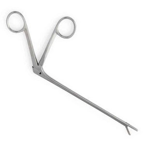 Ensemble de rongeurs pour disques intervertébraux en acier inoxydable allemand Premium Hosanna Surgical HS-110825-19, manuel, droit, 1-4 mm - Product Image 2