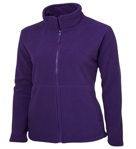 Chaqueta de Forro Polar para Mujer, Cuello Alto, Personalizada, con Cierre Completo, Bordada, de Alta Calidad, Poliéster, Tallas Grandes, Directo de Fábrica - Product Image 1