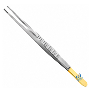 Pinces chirurgicales Skinner en carbure de tungstène à dents crantées 1x2, instrument de micro-dissection pour la chirurgie plastique - Product Image 3