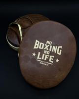 Guantes de Boxeo Curvos de Cuero en Todos los Colores Disponibles, Tamaño Estándar, Almohadillas Duraderas, Color Personalizado, Equipo de Entrenamiento para Muay Thai